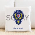 Polis Kişiye Özel Yastık Kılıfı Pi190