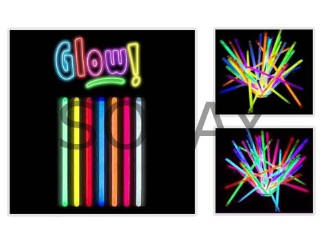 Glow Stick 20cm Fosforlu Kırılan Çubuk (10 Adet)