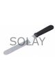 Eğik Pasta Sıvama Spatulası Metal 33 Cm