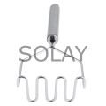 İnox Paslanmaz Metal Patates Ezici Püre Yapıcı 27 cm