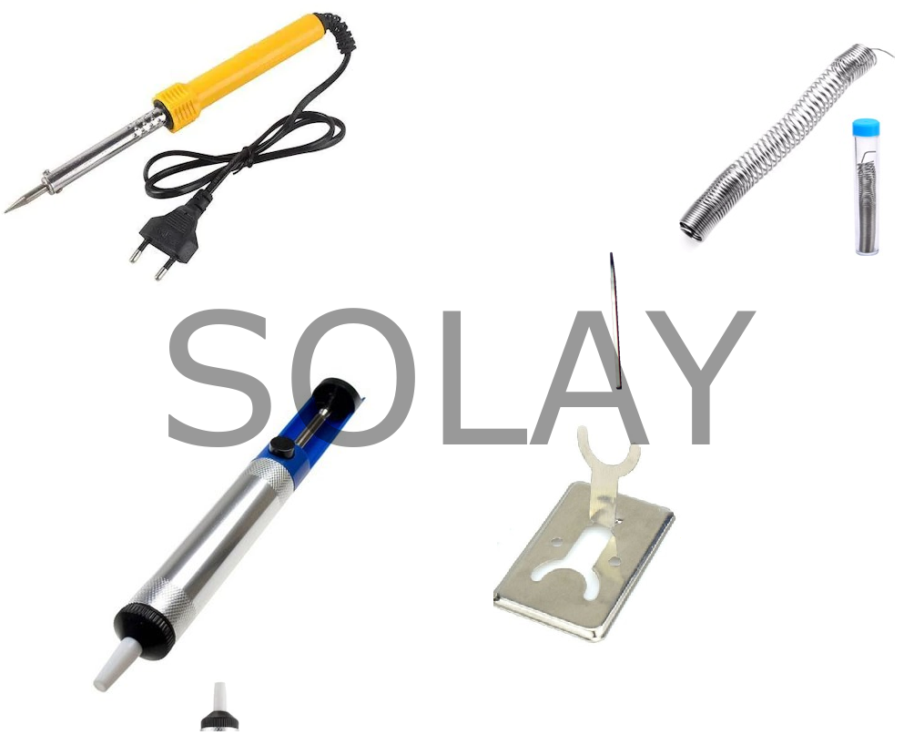 Havya Lehim Set 30 W - 6 Parça Lehim Seti