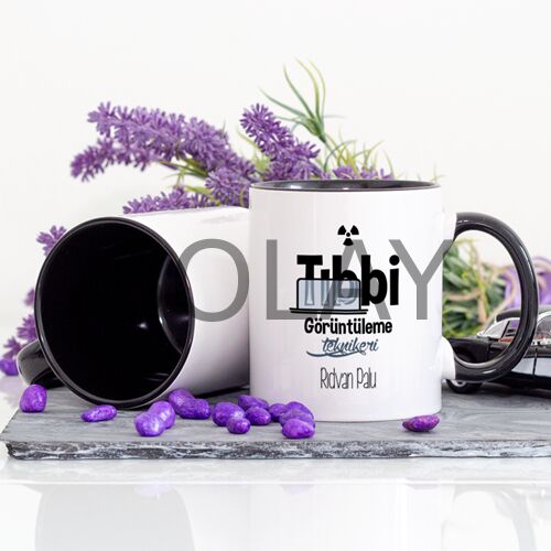 Kişiye Özel Tıbbi Görüntüleme Teknikeri Kupa Bardak - Lacivert
