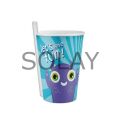 4 Adet Kendinden Pipetli Bardak 400 Ml