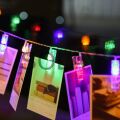 Renkli Işıklı Mandallı Fotoğraf Albümü 10 lu - RGB