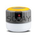 Solar Kamp Feneri Işıldak - 5 Işık Modlu  Powerbank