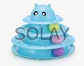 3 Katlı Kedi Oyuncağı Seti Model 2 - Mavi