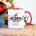 Kişiye Özel Eczane Teknikeri Kupa Bardak - Kırmızı