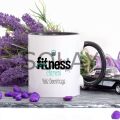 Kişiye Özel Lacivert Renkli Fitness Eğitmeni Kupa Bardak