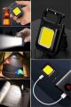 3 Led Modlu Mini Asılabilen Led Kamp Aydınlatması Güçlü El Feneri  Açacaklı -Mıknatıslı