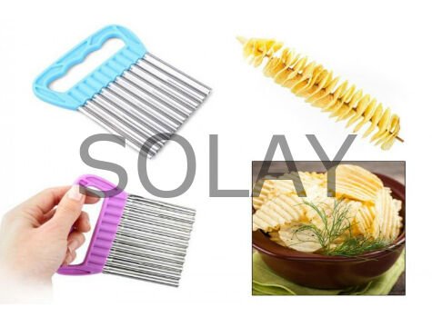 Chips Chopper Şekilli Sebze ve Meyve Dilimleyici