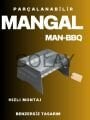 Katlanabilir Mangal - Portatif Katlanabilir Kamp ve Piknik Mangalı 1 MM Kalınlık