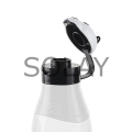 Sevimli Panda Tasarımlı Cam Suluk  Sızdırmaz 1000 ML