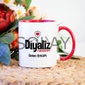 Kişiye Özel Diyaliz Teknisyeni Kupa Bardak - Kırmızı
