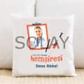 Yılın En İyi Hemşiresi Kişiye Özel Yastık Kılıfı Pi13