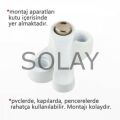Plastik  Pvc Kapı Pencere Emniyet Kilidi -  Pimapen Kilidi
