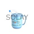 Funny Pipetli Çocuk Içecek Bardağı Desenli Bardak 350ml