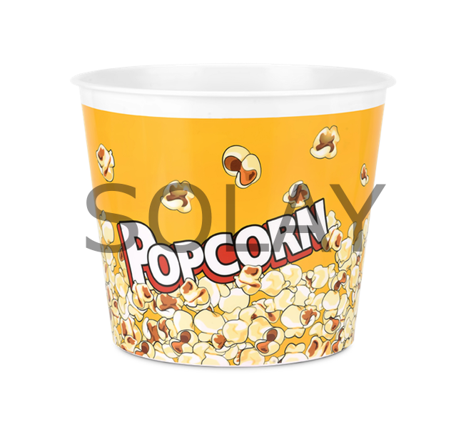 Popcorn Mısır Kovası Dekoratif