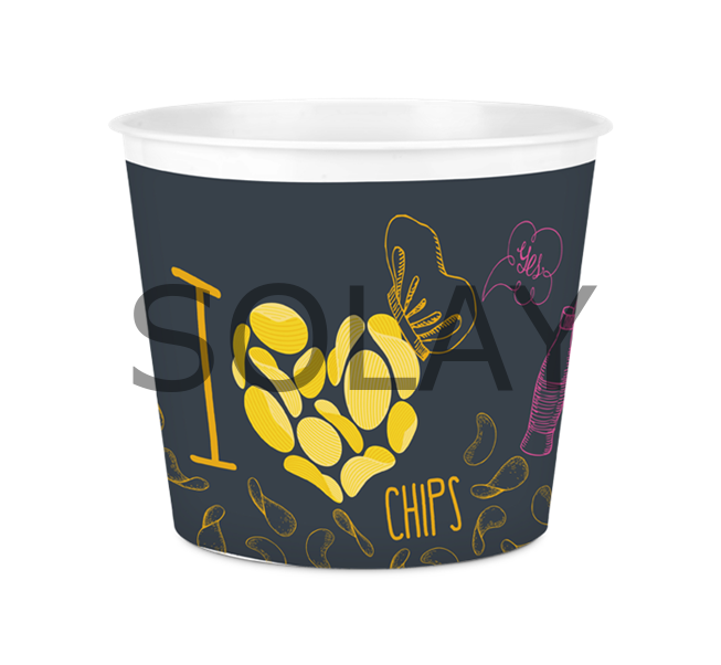 Popcorn Mısır Kovası Dekoratif