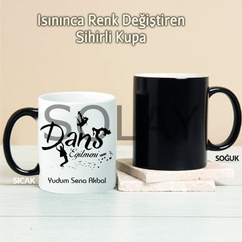 Dans Eğitmeni Kişiye Özel Sihirli Kupa Pi22