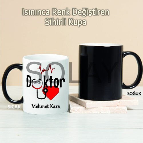Doktor Kişiye Özel Sihirli Kupa Pi36