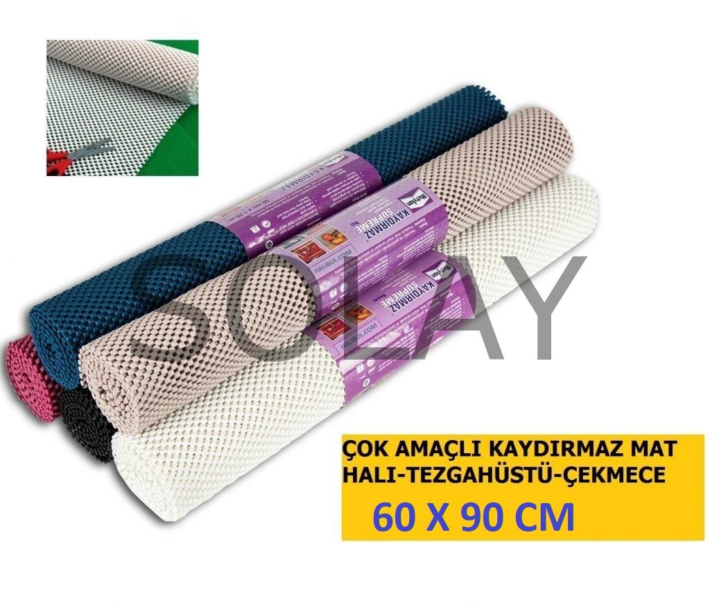 Halı Kaydırmaz - Raf - Dolap ve Torpido Örtüsü 60 x 90