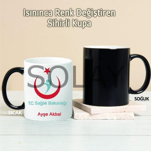 TC. Sağlık Bakanlığı Kişiye Özel Sihirli Kupa Pi185