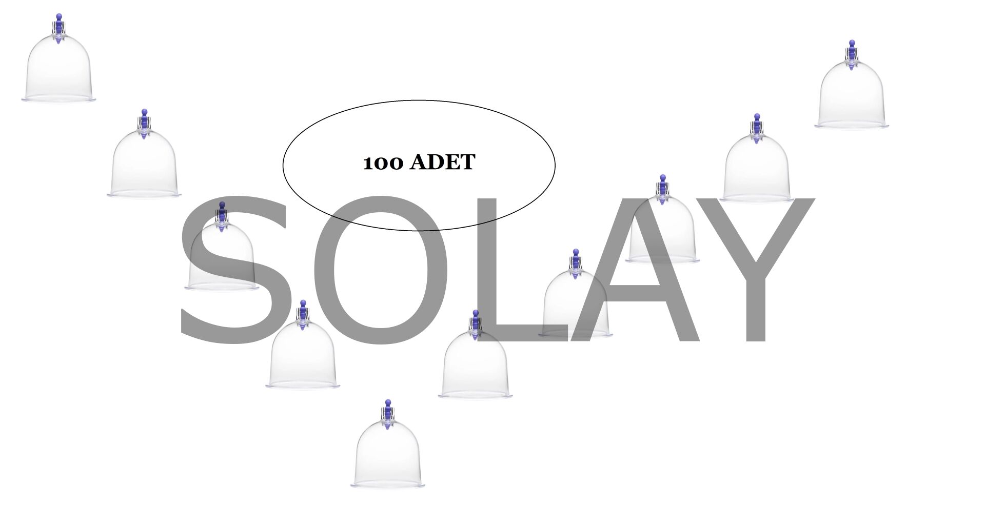 Hacamat Kupası - 6 Numara (100 Tane)