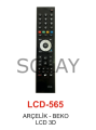 Arçelik - Beko 3D LCD Tv Kumandası - LCD 565