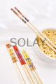 Bambu Chopstick Çubuk Yemek Çubuğu Yıkanabilir Tekrar Kullanılabilir (3 Çift- 6 Adet )