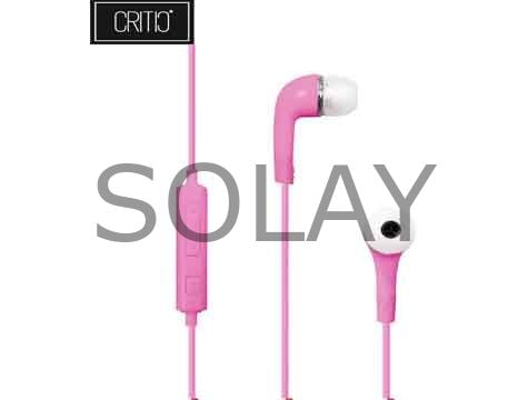Critic J5 Kulakiçi Kulaklık Pembe