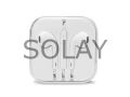 Apple iPhone 6/6S/6 Plus-5/5S/5C/5SE-4/4S/-3/3GS/3G Uyumlu Kulaklık - Beyaz
