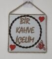 Kahve içelim duvar panosu