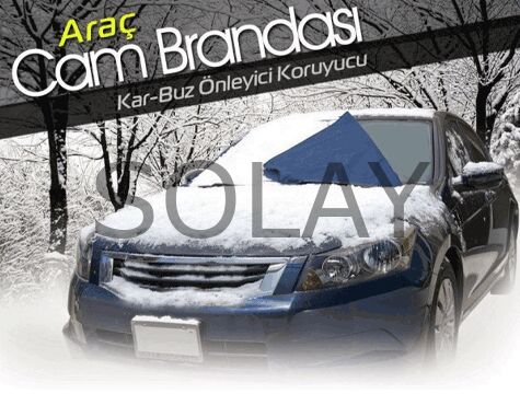 Kar Buz Önleyici Araç Ön Cam Brandası