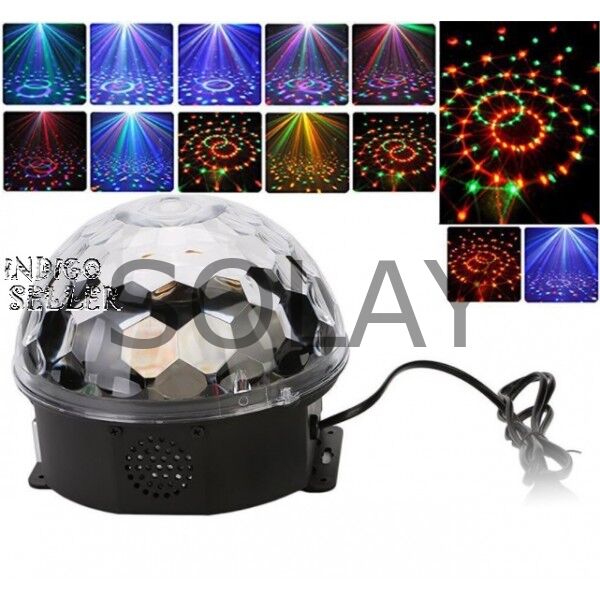 Kumandalı Kristal Led RGB Disko Topu
