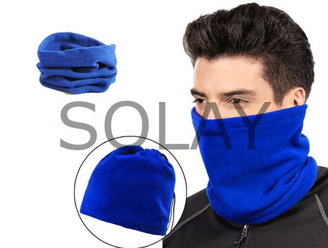 Polar Bere Boyunluk Unisex - Mavi