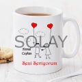 Seni Seviyorum Kişiye Özel Kupa Pi33