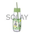 Pipetli Su Ve Süt Şişesi Cam 250 ML - Yeşil
