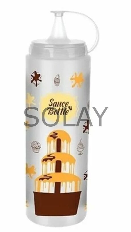 Çikolata Sos Şişesi - Şeffaf  - 700 ML