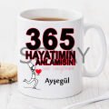 Hayatımın Anlamısın Kişiye Özel Kupa Pi58