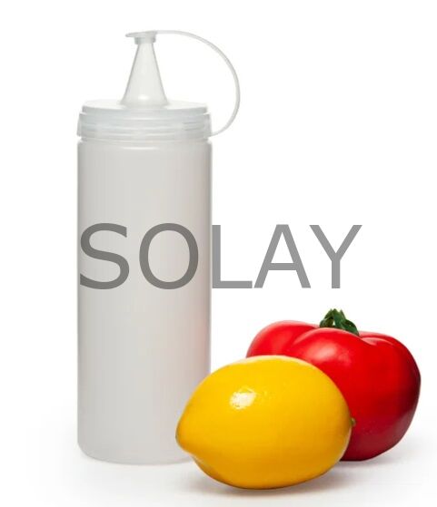 Şeffaf Sos Şişesi - 1000ML Dev Boy