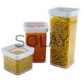 Vakumlu Kare Saklama Kabı - 1 litre