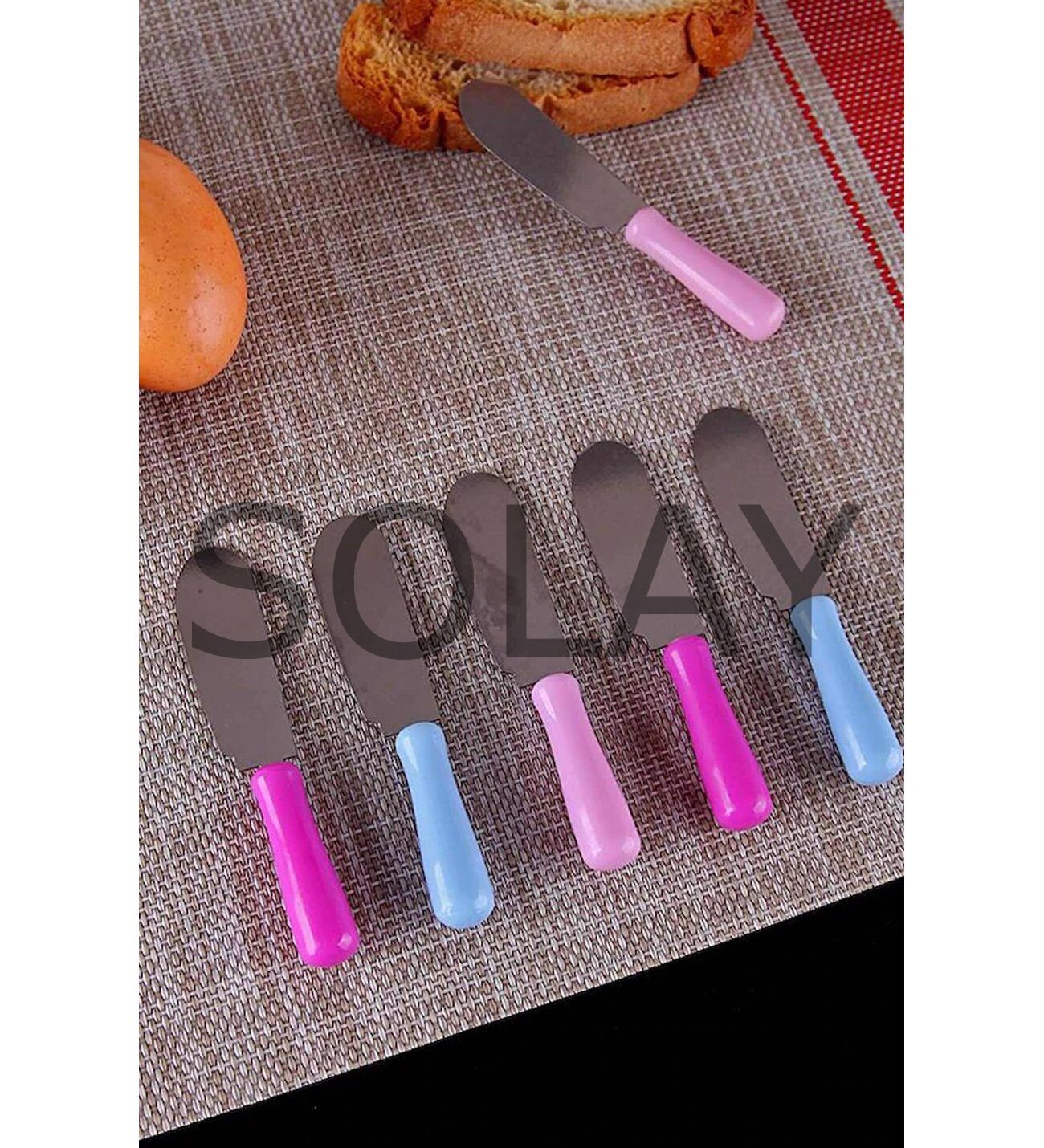 Tereyağı Bıçağı - Mini Spatula 6 Adet