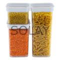 Vakumlu Kare Saklama Kabı - 0,50 Litre