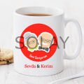 Bir Yastıkta Kocayalım Kişiye Özel Kupa Pi96