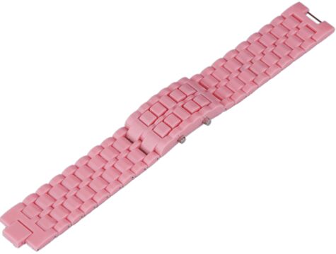 Renkli Samurai Led Kol Saati - Pembe