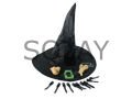 Halloween Cadı Kostüm Şapka Seti