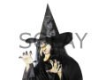 Halloween Cadı Kostüm Şapka Seti