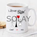 I Love You Kişiye Özel Kupa Pi164