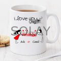 I Love You Kişiye Özel Kupa Pi167