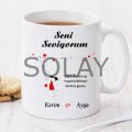 Bana Ellerini Ver Kişiye Özel Kupa Pi175
